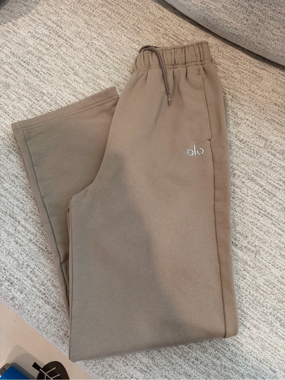 ALO Accolade Gravel Straight Leg Sweatpants Size S